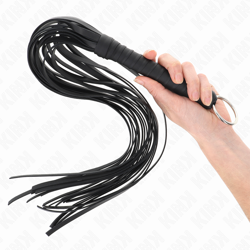 KINK Peitsche mit Ring 65 cm – Bondage & BDSM | Secret Pulse für sinnliche und diskrete Momente