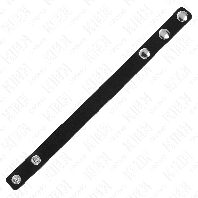 KINK - PENISRING AUS LEDER MIT DRUCKVERSCHLUSS 21,5 X 1,5 CM hochwertiges Zubehör