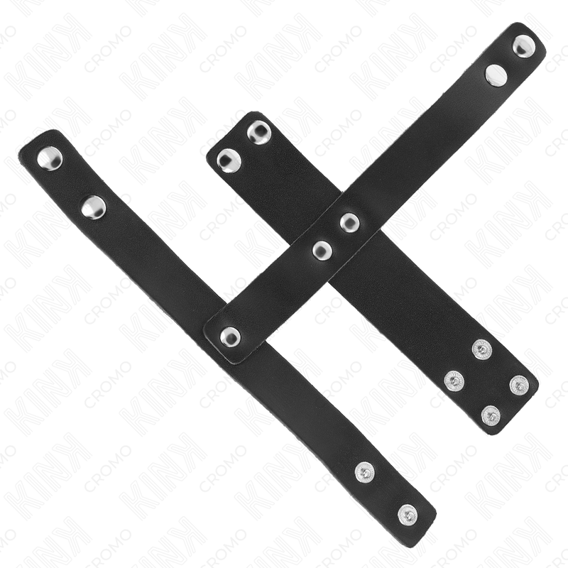 KINK - PENISKÄFIGRING AUS LEDER MIT VERSTELLBAREM HOCKENTRENNER Keuschheitskäfig diskret online kaufen