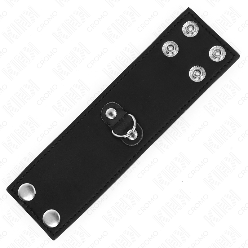 KINK - LEDER PENISRING MIT DRUCKVERSCHLUSS 18 X 5 CM Penisring diskret online kaufen