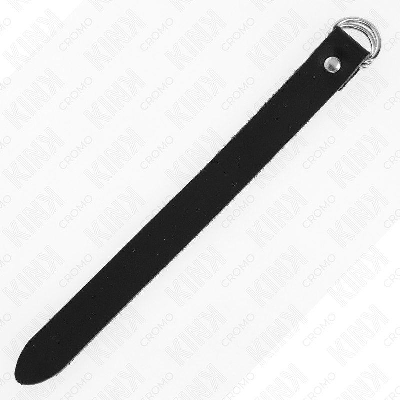 KINK - LEDER PENISRING MIT DRUCKVERSCHLUSS 22 X 2 CM hochwertiges Zubehör