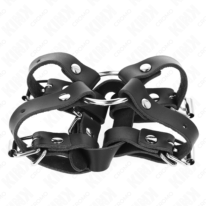 KINK - PENISRING MIT MEHREREN VERSTELLBAREN RIEMEN bei Secret Pulse im Erotikshop