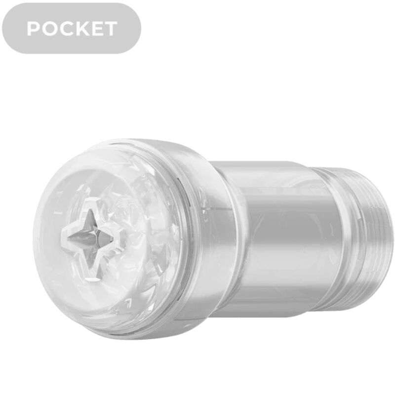 KIIROO - FEEL POCKET STROKER KRISTALL VON KIIROO TRANSPARENT – Masturbator Bild 2