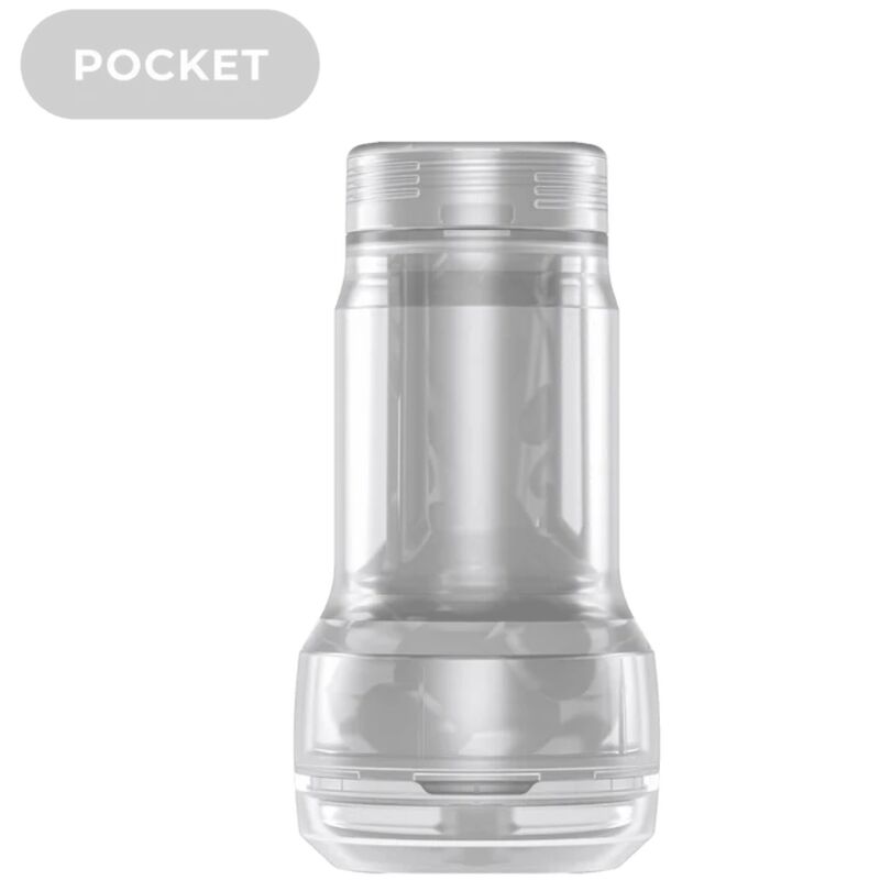 KIIROO - FEEL POCKET STROKER KRISTALL VON KIIROO TRANSPARENT – Masturbator Bild 6