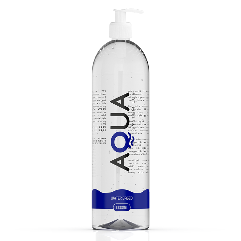 AQUA QUALITY - SCHMIERMITTEL AUF WASSERBASIS 1000 ML – wasserbasiertes Gleitgel Bild 1