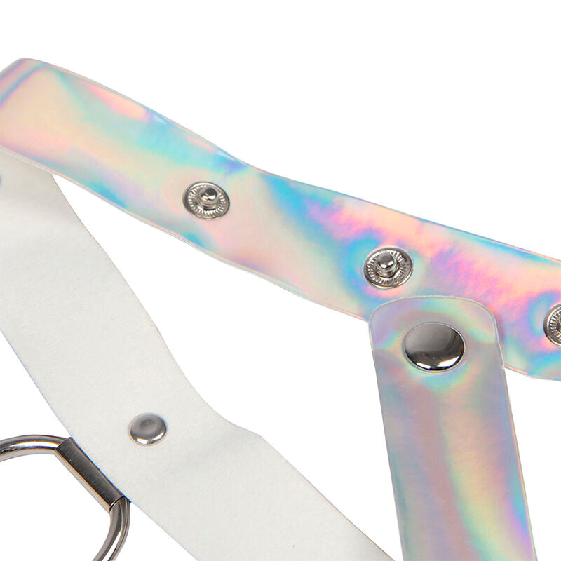 SUBBLIME - 953737 BRUSTGURT MIT RINGEN UND KETTEN SILBER EINE GRÖSSE – Erotik-Schmuck Bild 12