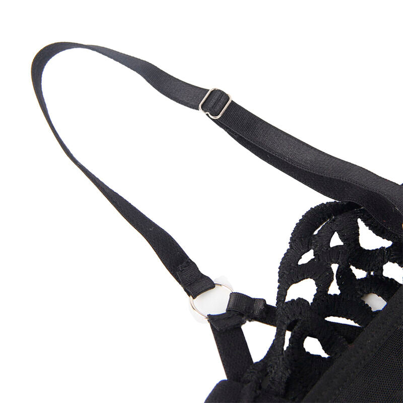SUBBLIME - 954055 SEXY SPITZEN-BODY SCHWARZ S/M – Dessous-Body Bild 6