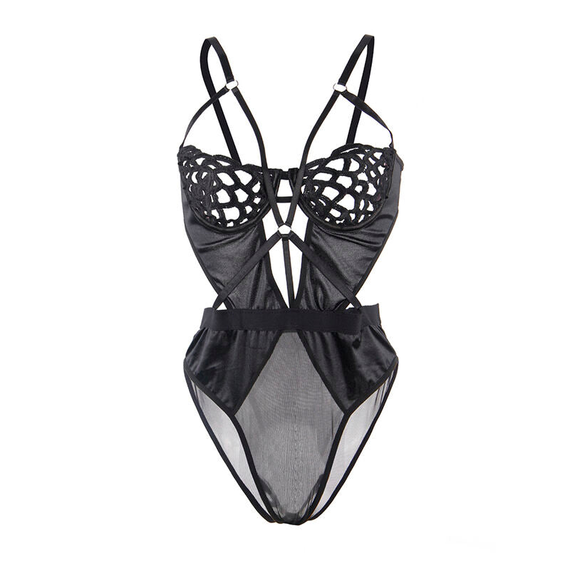 SUBBLIME - 954055 SEXY SPITZEN-BODY SCHWARZ S/M – Dessous-Body Bild 5