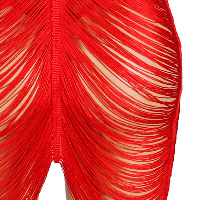 SUBBLIME - 954246 TRÄGERKLEID + STRING ROT S/M hochwertige Produktabbildung