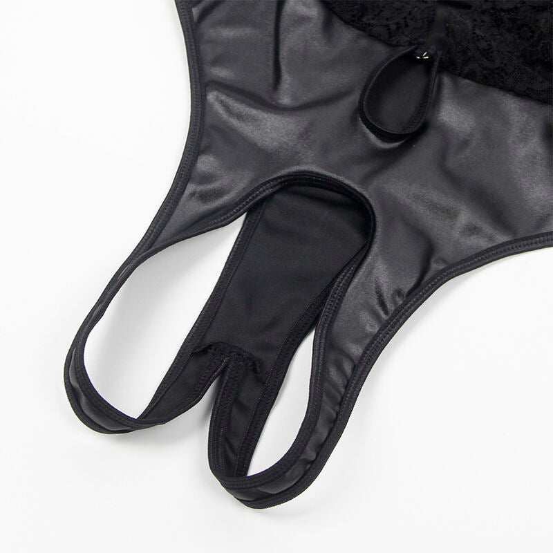 SUBBLIME - 954383 SEXY BODY MIT STRUMPFGÜRTEL SCHWARZ S/M – Dessous-Body Bild 7