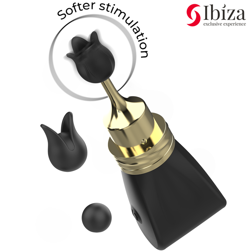 IBIZA - CLIT STIMULATOR 3 KÖPFE BOGEN Produktansicht und Details