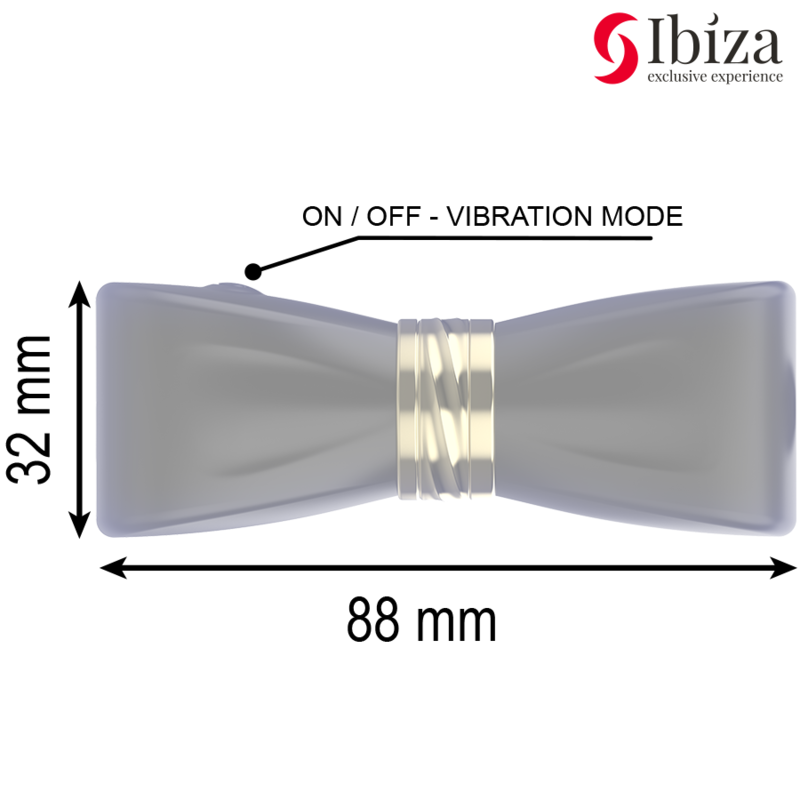 IBIZA - CLIT STIMULATOR 3 KÖPFE BOGEN Klitorisstimulator diskret online kaufen
