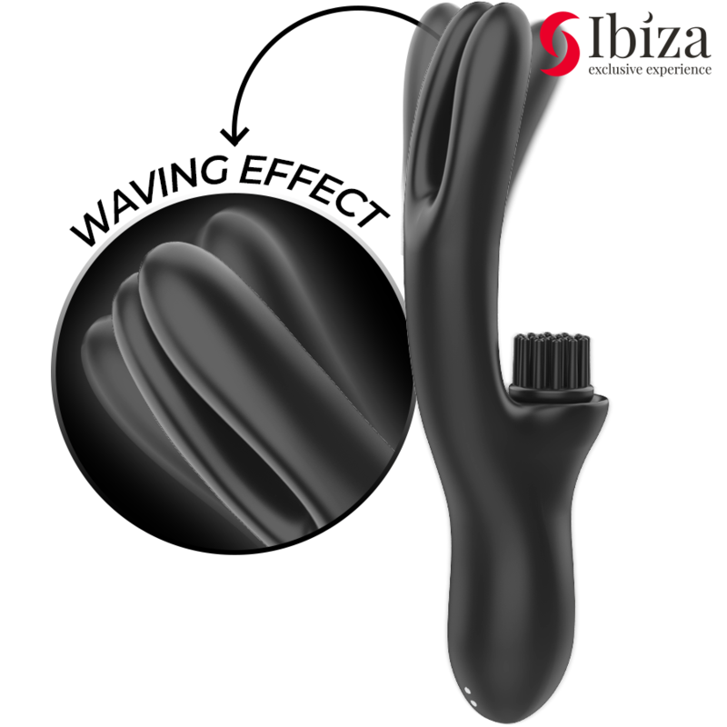 IBIZA Hi-Tech Rabbit Vibrator – Mehrzellen-Klitoral- & Doppelwellen-Vibrator, Luxus-Design – Rabbit Vibrator Bild 3