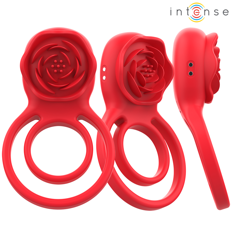 INTENSE Gail Stimulator – 10 Vibrationsstufen, Fernbedienung, Wasserdicht, Rot – Vibrator Bild 6