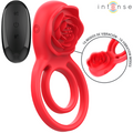 INTENSE Gail Stimulator – 10 Vibrationsstufen, Fernbedienung, Wasserdicht, Rot – Vibrator Bild 1