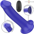 INTENSE Victoria Vibrator 19,5 cm – Dunkelblau, Saugnapf, 10 Vibrationsmodi, Fernbedienung – Vibrator Bild 1