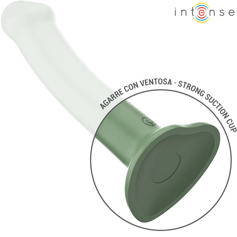 INTENSE - BECCA VIBRATOR MIT SAUGNAPF 10 VIBRATIONEN GRÜNE FERNBEDIENUNG – Vibrator Bild 7