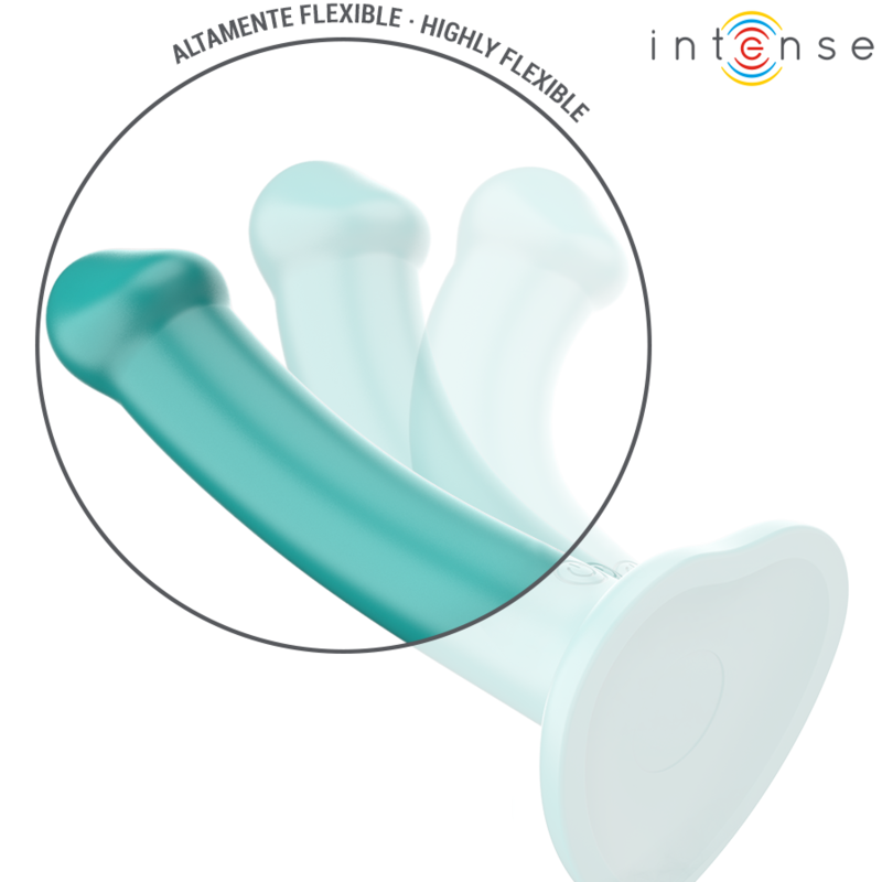 INTENSE - KATIE VIBRATOR MIT SAUGNÄPFEN 10 VIBRATIONEN BLAU FERNBEDIENUNG – Vibrator Bild 10