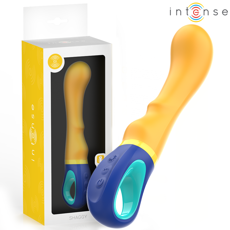 INTENSIV – SHAGGY GELBER G-SPOT-VIBRATOR – Vibrator Bild 1