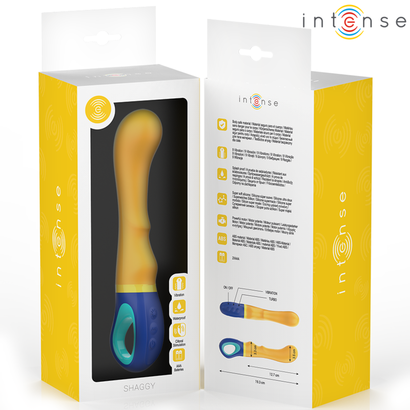 INTENSIV – SHAGGY GELBER G-SPOT-VIBRATOR – Vibrator Bild 12
