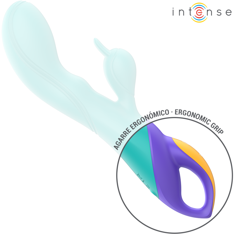 INTENSE - FRED RABBIT VIBRATOR BLAU – Rabbit Vibrator Bild 7