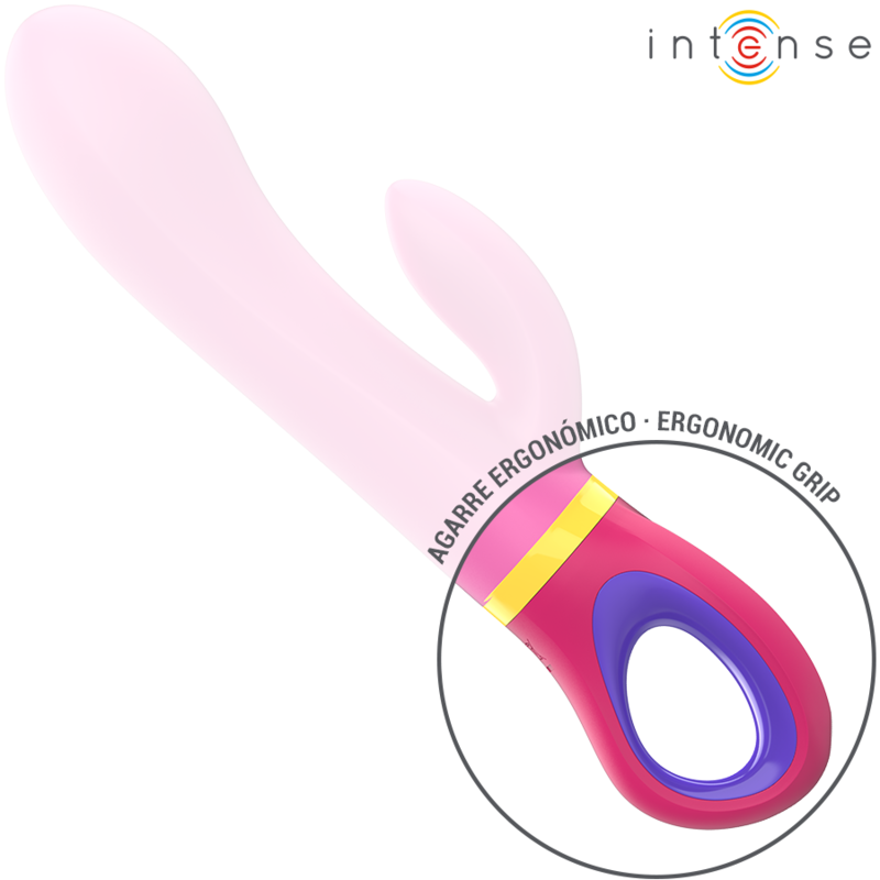 Intense Daphne Rabbit Vibrator – Dual-Stimulation, Rosa, Wasserdicht, Hypoallergen – Rabbit Vibrator Bild 7