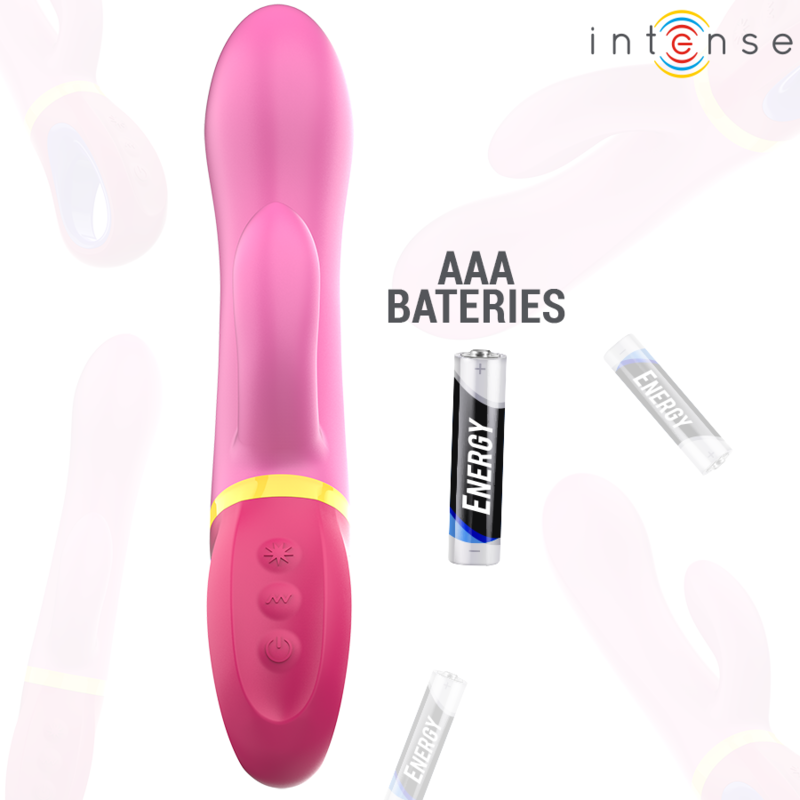 Intense Daphne Rabbit Vibrator – Dual-Stimulation, Rosa, Wasserdicht, Hypoallergen – Rabbit Vibrator Bild 10