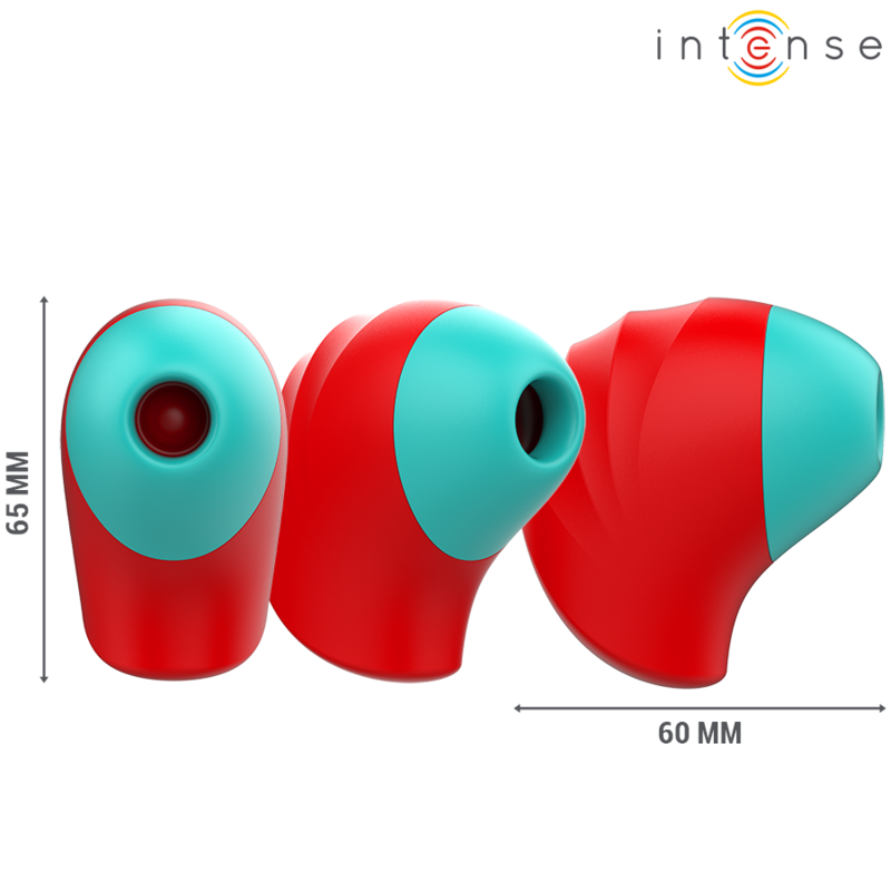 INTENSE - DONNIE KLITORISTIMULATOR ROT/GRÜN – Klitorisstimulator Bild 6