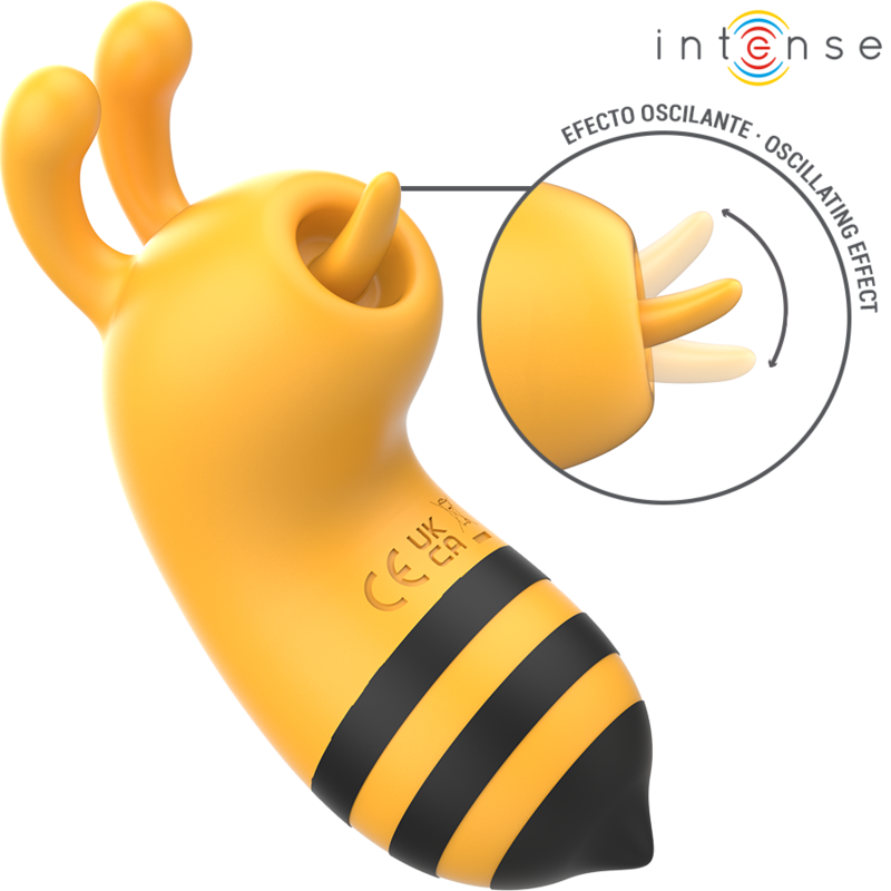 INTENSE - MAYA STIMULATOR MIT 360º ROTIERENDER ZUNGE – Vibrator Bild 2