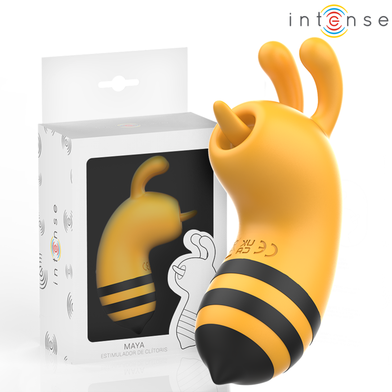 INTENSE - MAYA STIMULATOR MIT 360º ROTIERENDER ZUNGE – Vibrator Bild 5