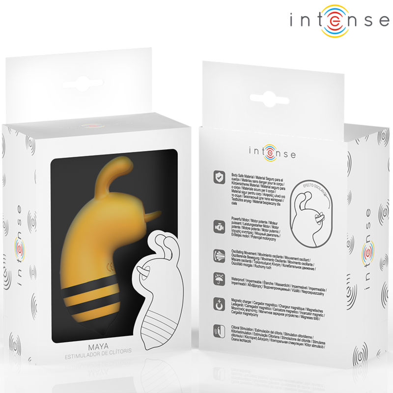 INTENSE - MAYA STIMULATOR MIT 360º ROTIERENDER ZUNGE – Vibrator Bild 11