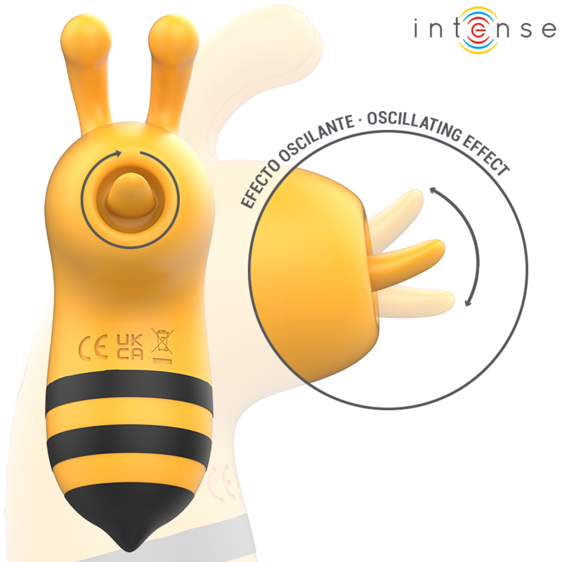 INTENSE - MAYA STIMULATOR MIT 360º ROTIERENDER ZUNGE – Vibrator Bild 7