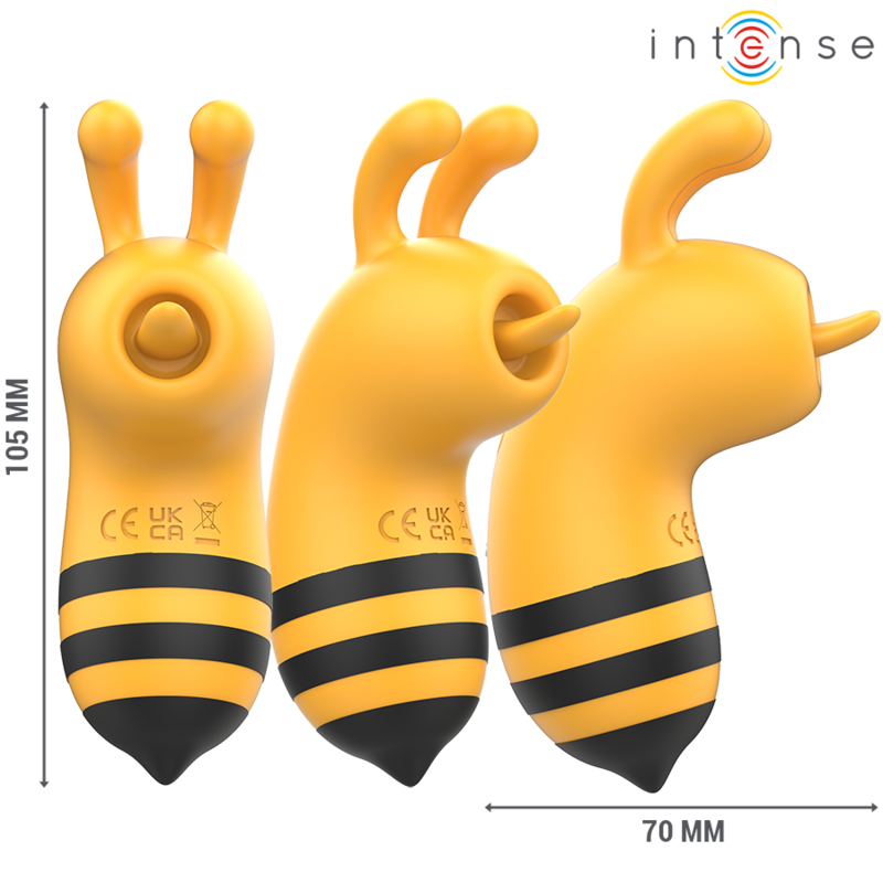 INTENSE - MAYA STIMULATOR MIT 360º ROTIERENDER ZUNGE – Vibrator Bild 4