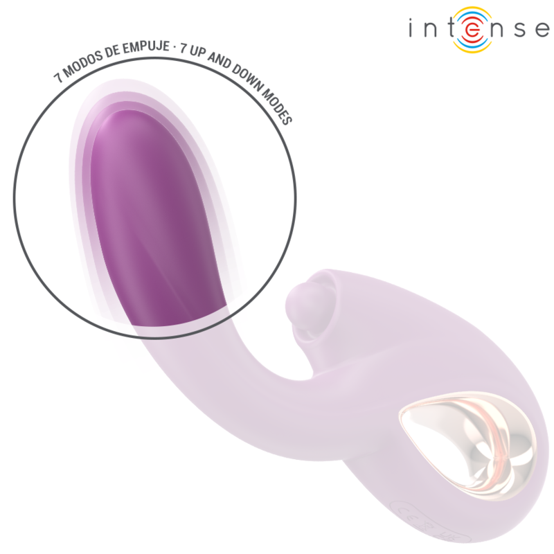 INTENSE - LALI MULTIFUNKTIONS-G-PUNKT-VIBRATOR TAPPING & STOSS & VIBRATION LILA – G-Punkt-Vibrator Bild 6