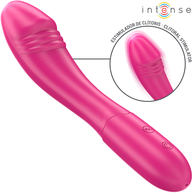 INTENSE - BELINDA VIBRATOR 19 CM FLEXIBEL 10 VIBRATIONEN ROSA für intensive Stimulation und Self-Love