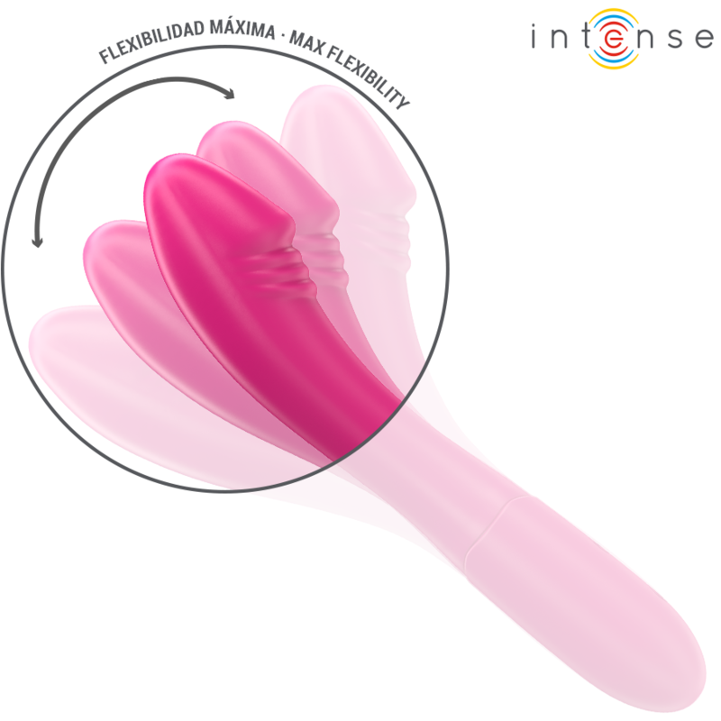 INTENSE - BELINDA VIBRATOR 19 CM FLEXIBEL 10 VIBRATIONEN ROSA für intensive Stimulation und Self-Love