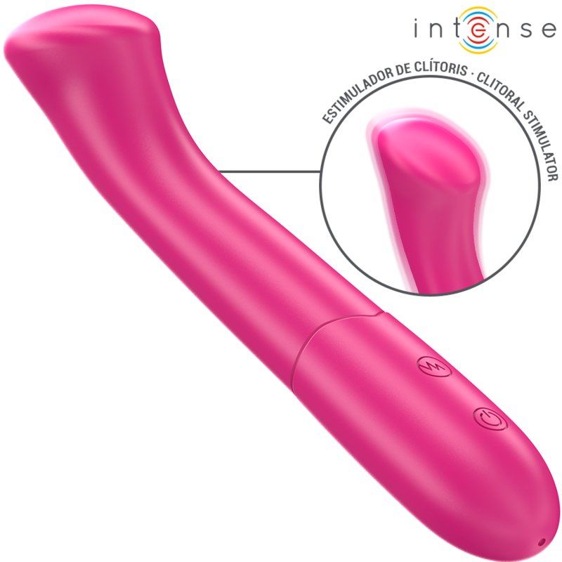 INTENSE - PATY VIBRATOR 19 CM FLEXIBEL 10 VIBRATIONEN MODELL 2 ROSA Vibrator diskret online kaufen