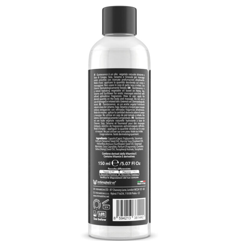 IntimateLine Luxuria Massageöl Zuckerwolke 150 ml – Süß, Sinnlich & Hautfreundlich bei Secret Pulse im Erotikshop