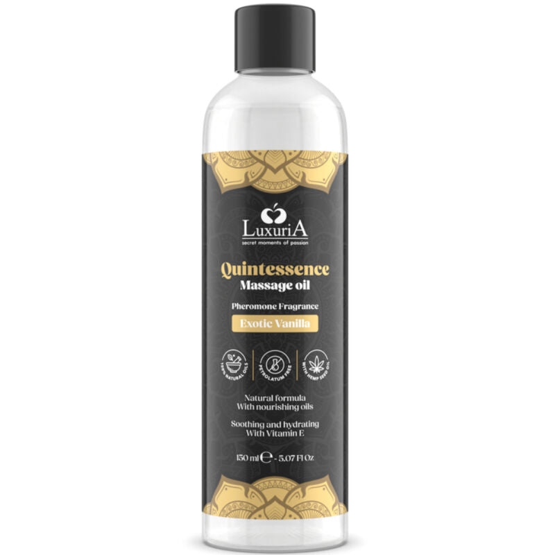 IntimateLine Luxuria Massageöl Vainilla Exotic 150 ml – Sinnlich & Hautfreundlich Massageöl diskret online kaufen