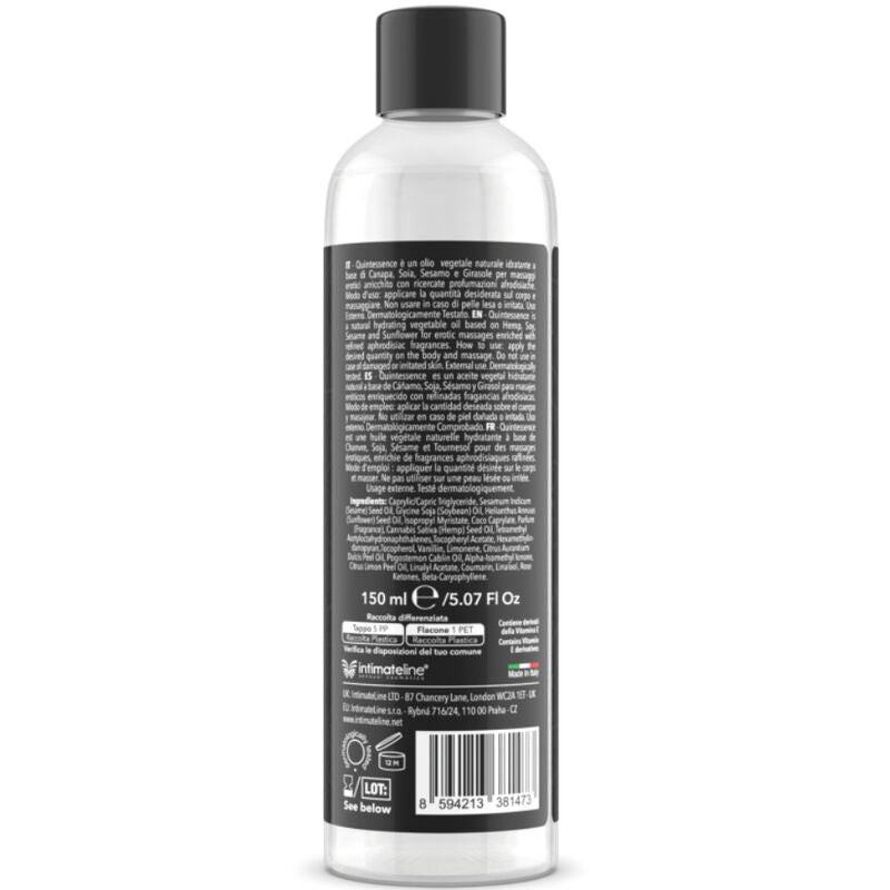IntimateLine Luxuria Massageöl Beere 150 ml – Sinnlich & Hautfreundlich hochwertiges Zubehör