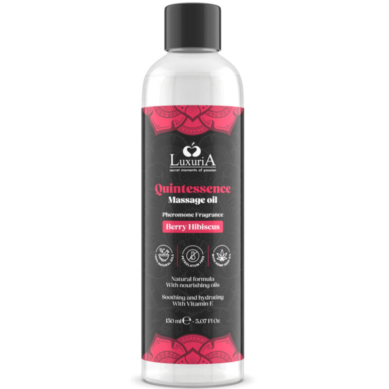 IntimateLine Luxuria Massageöl Beere 150 ml – Sinnlich & Hautfreundlich Produktansicht und Details
