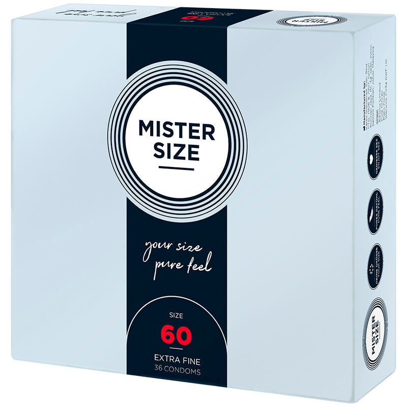 Mister Size XL Kondome 60 mm – 36er-Pack, ultradünn & sicher bei Secret Pulse im Erotikshop