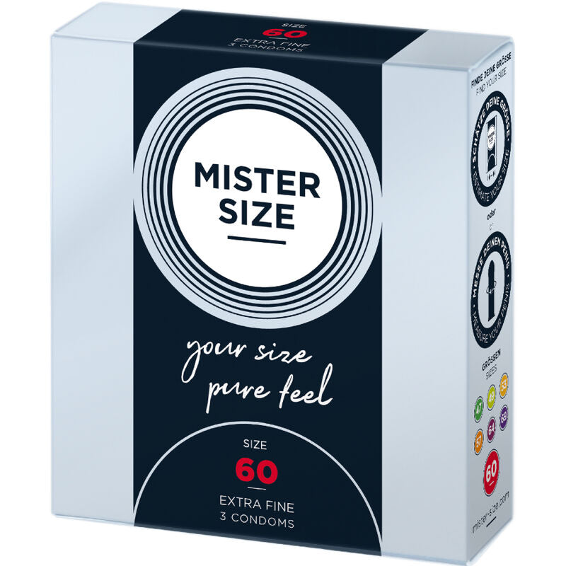 Mister Size XL Kondome 60 mm – 3er-Pack, ultradünn & rutschfest bei Secret Pulse im Erotikshop