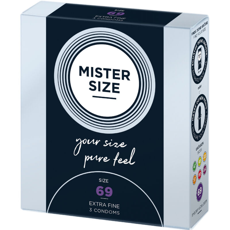 Mister Size XXXL Kondome 69 mm – 3er-Pack, ultradünn & sicher bei Secret Pulse im Erotikshop