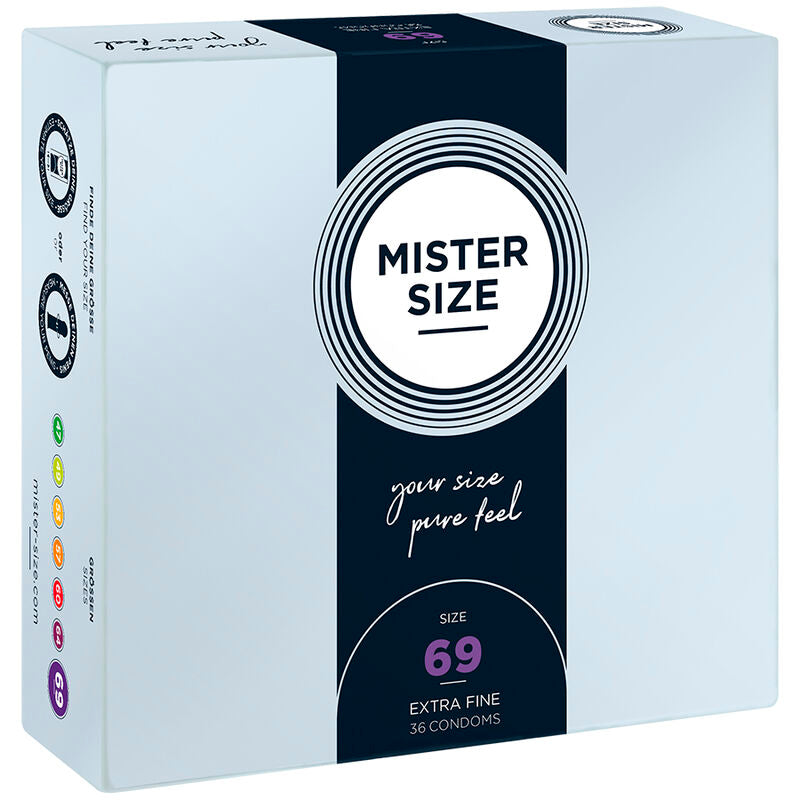 Mister Size XXXL Kondome 69 mm – 36er-Pack, ultradünn & sicher Kondome diskret online kaufen