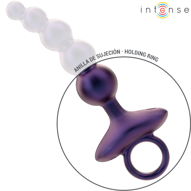 INTENSE - TITO VIBRIERENDER ANALSTECKER MODELL 3 MIT FERNBEDIENUNG für sinnliche und diskrete Momente
