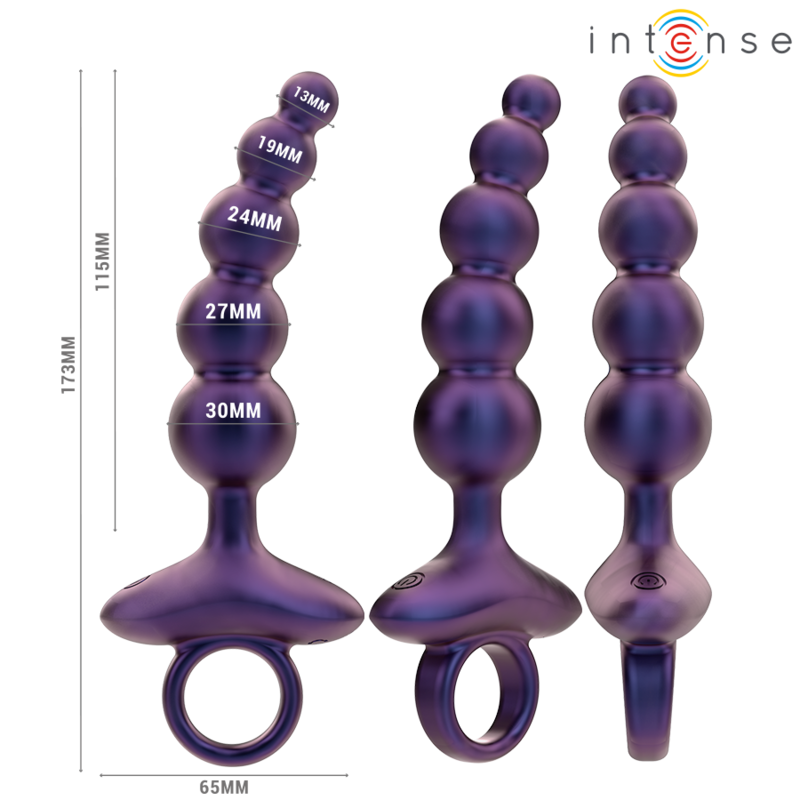 INTENSE - TITO VIBRIERENDER ANALSTECKER MODELL 3 MIT FERNBEDIENUNG bei Secret Pulse im Erotikshop