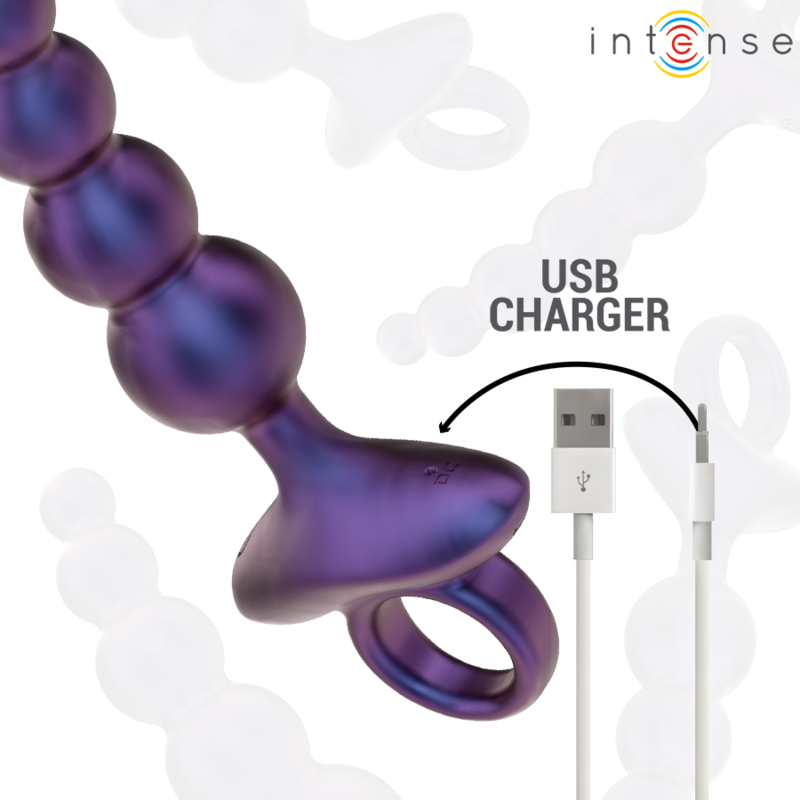 INTENSE - TITO VIBRIERENDER ANALSTECKER MODELL 3 MIT FERNBEDIENUNG hochwertiges Intimtoy