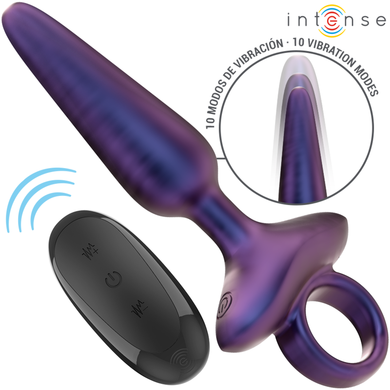 INTENSE Marlon Analplug Modell 4 – 10 Vibrationsmodi & Fernbedienung – Analplug Bild 1