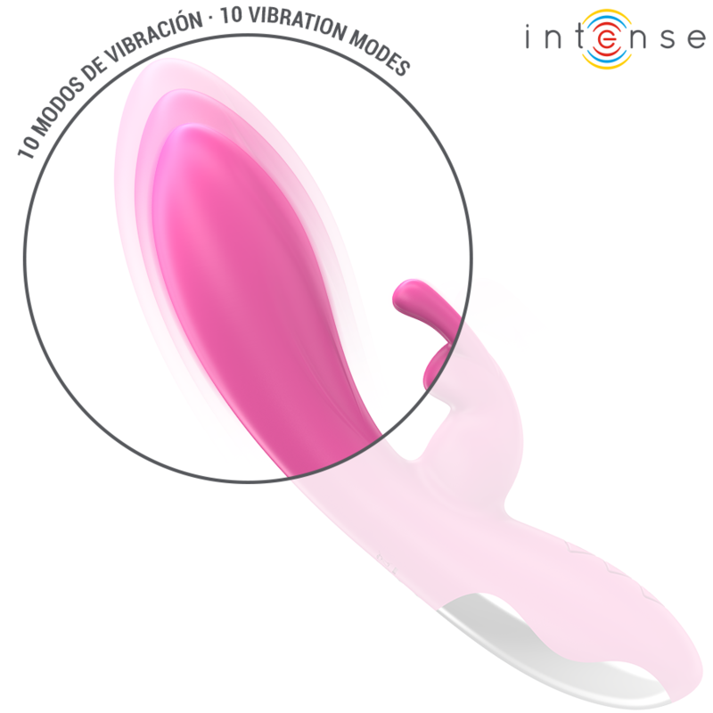 Intense Randall Rabbit Vibrator Rosa – 10 Vibrationen, G-Punkt & Klitoris – Rabbit Vibrator Bild 10